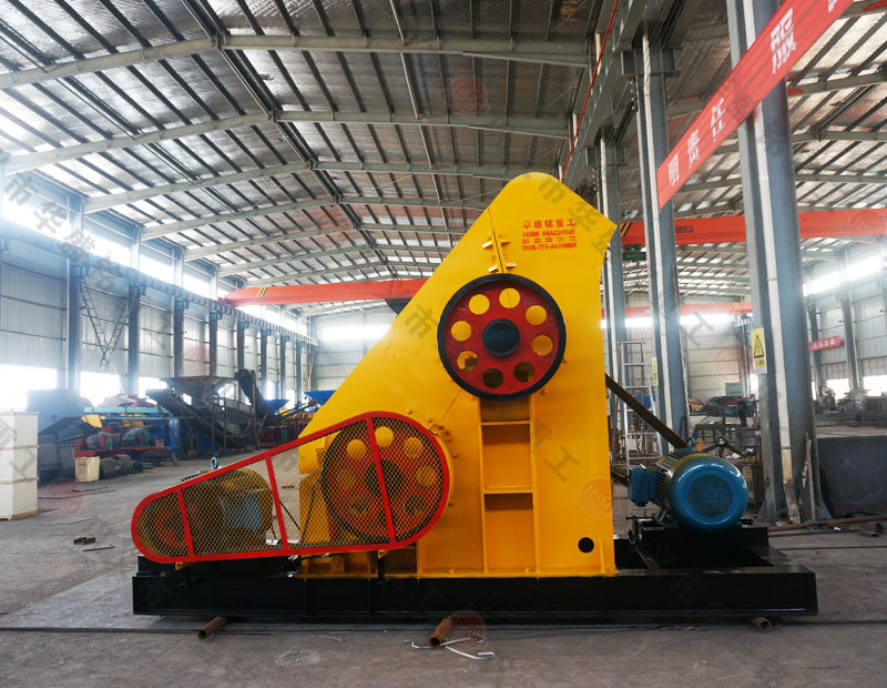 破碎滑石用華盛銘1412型雙級破碎機出料均勻，多少錢